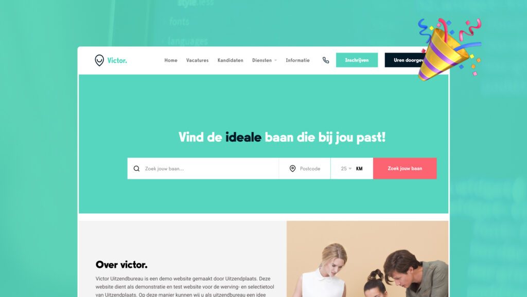 Uitzendbureau wordpress thema