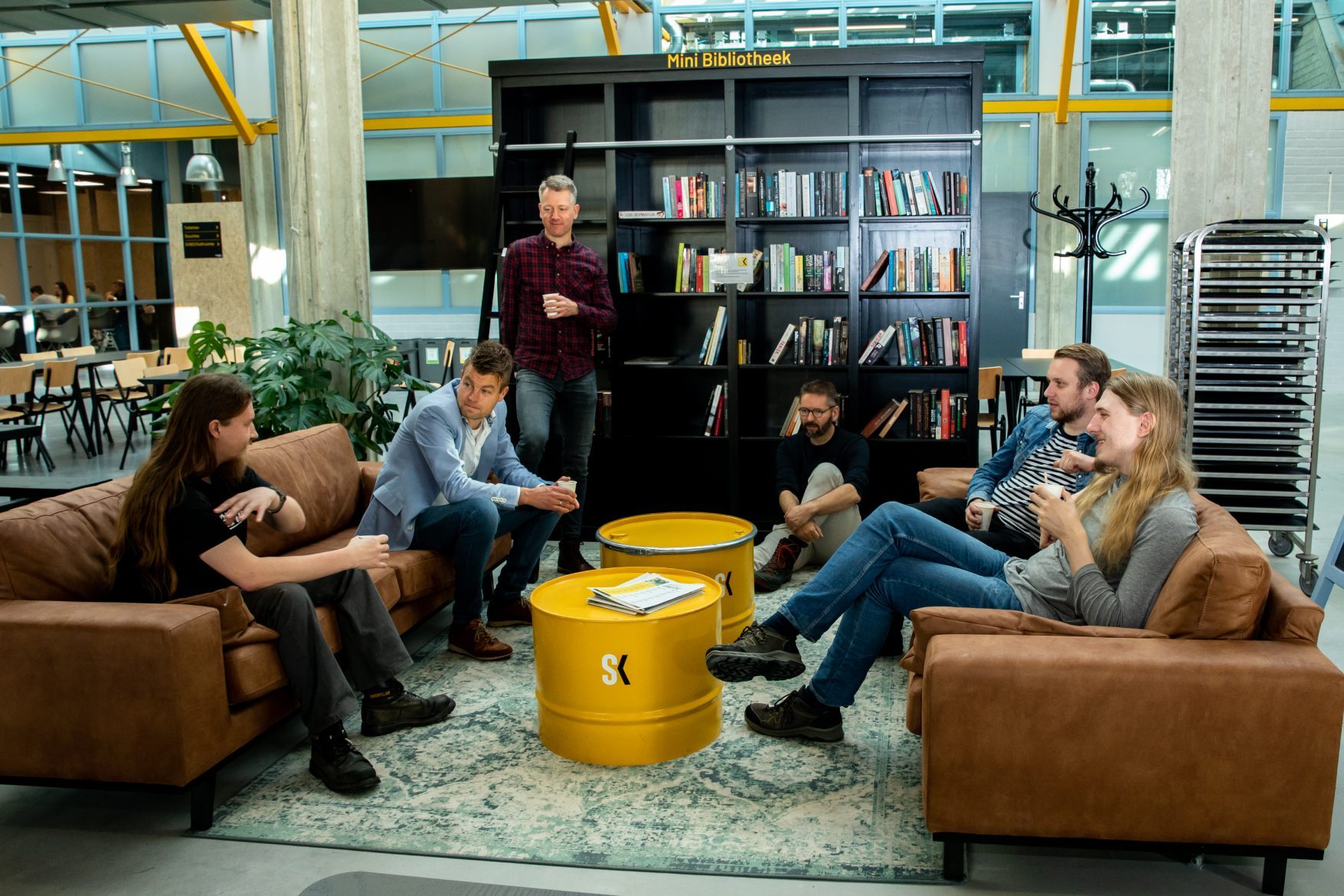 Team Flexsoftware, Brasserie Bestek, locatie: DE STEK in Groningen.